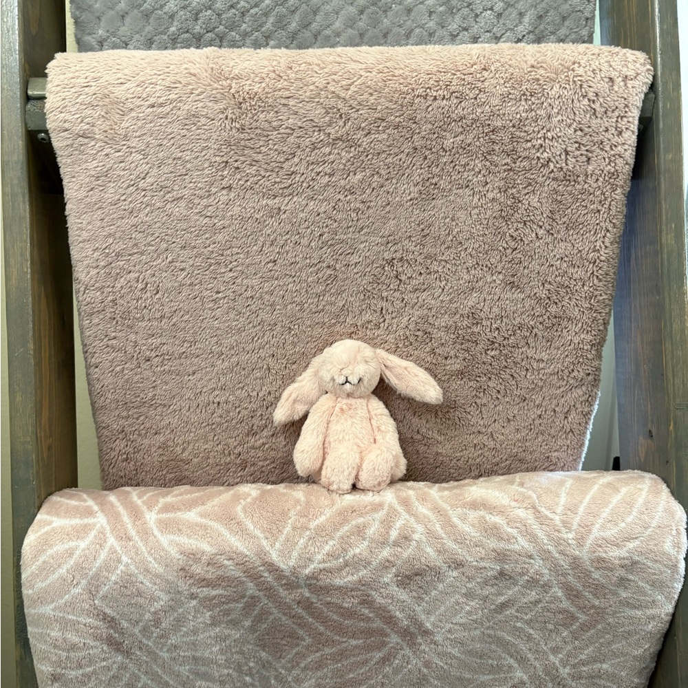 Bashful Blush Bunny Bag Charm